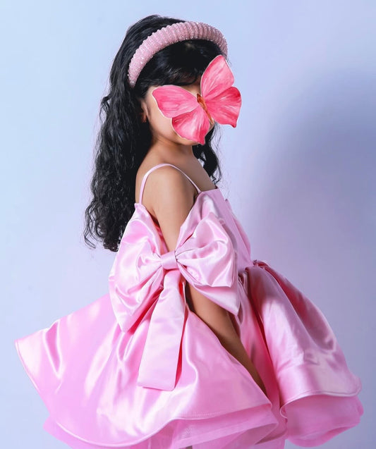 Bow Pink Dress