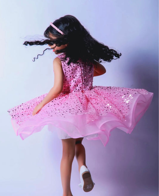 Pink Sparkle Dress