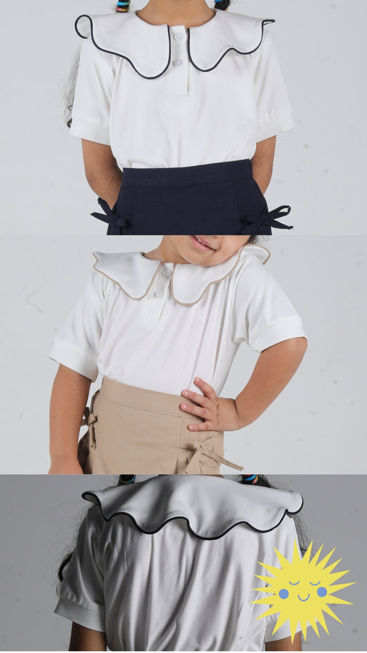 Flower Collar/ Breathable