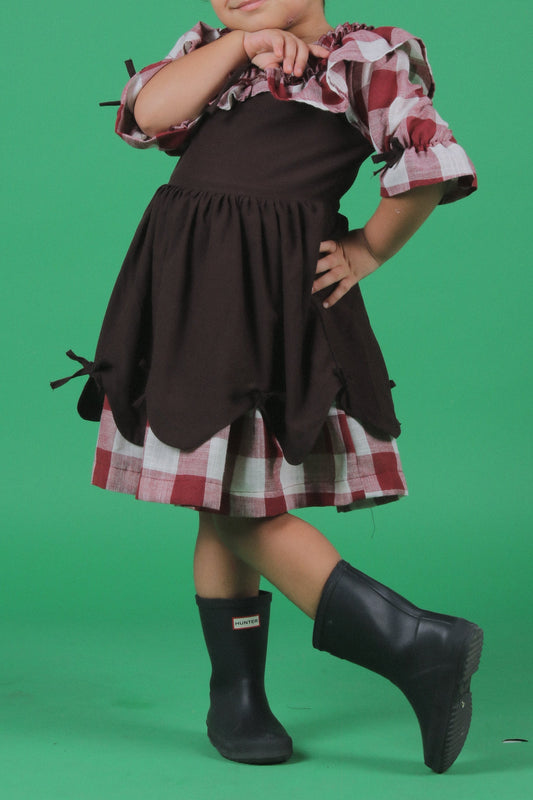 Checkered dress
