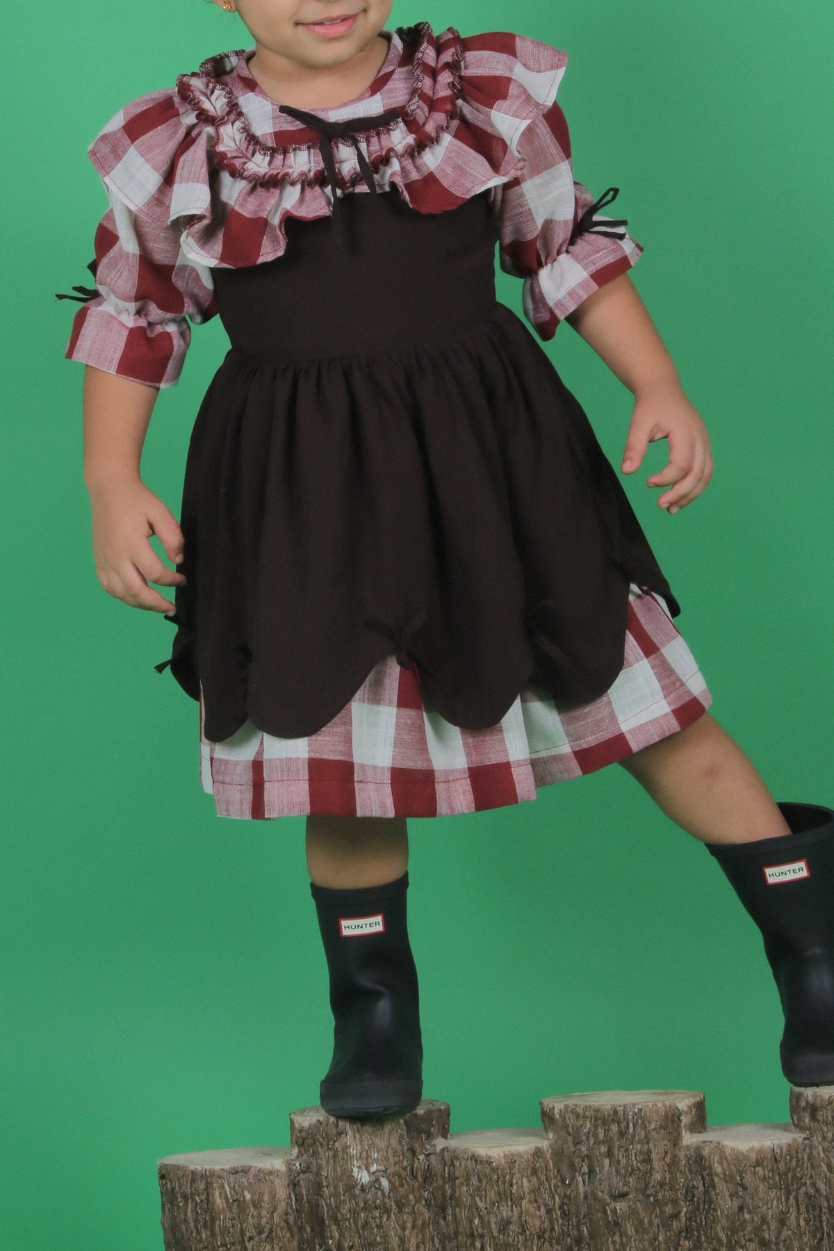 Checkered dress