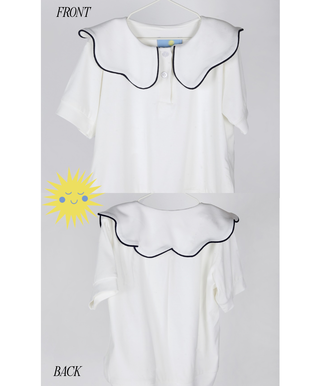 Flower Collar/ Breathable