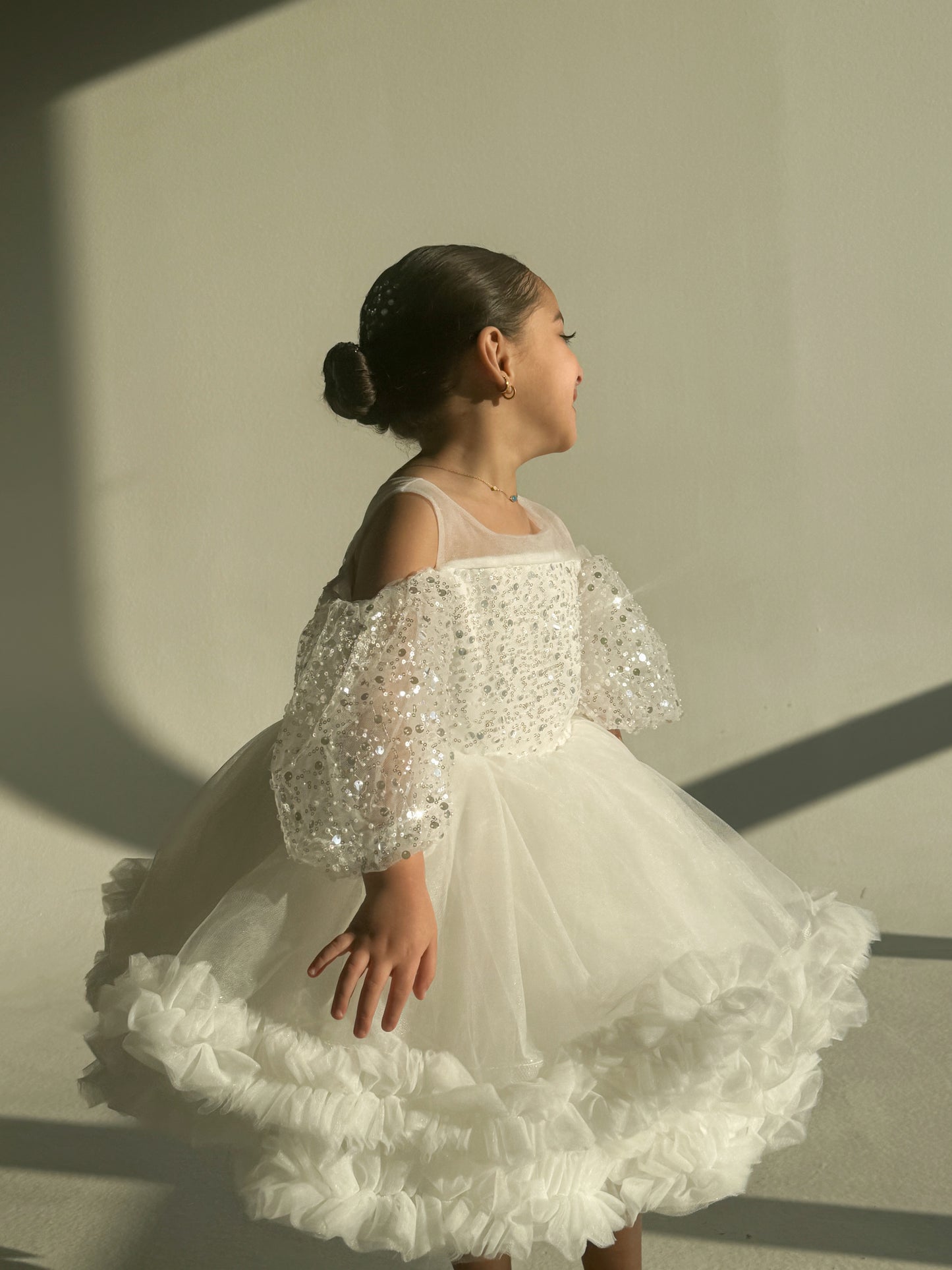 White Sparkle Dress