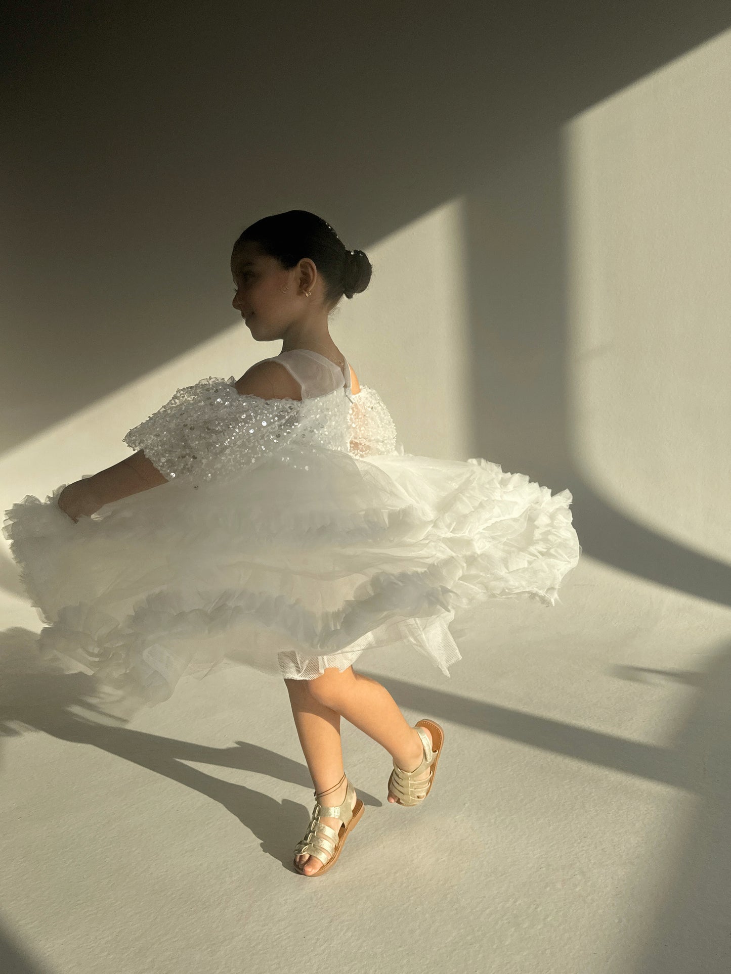 White Sparkle Dress