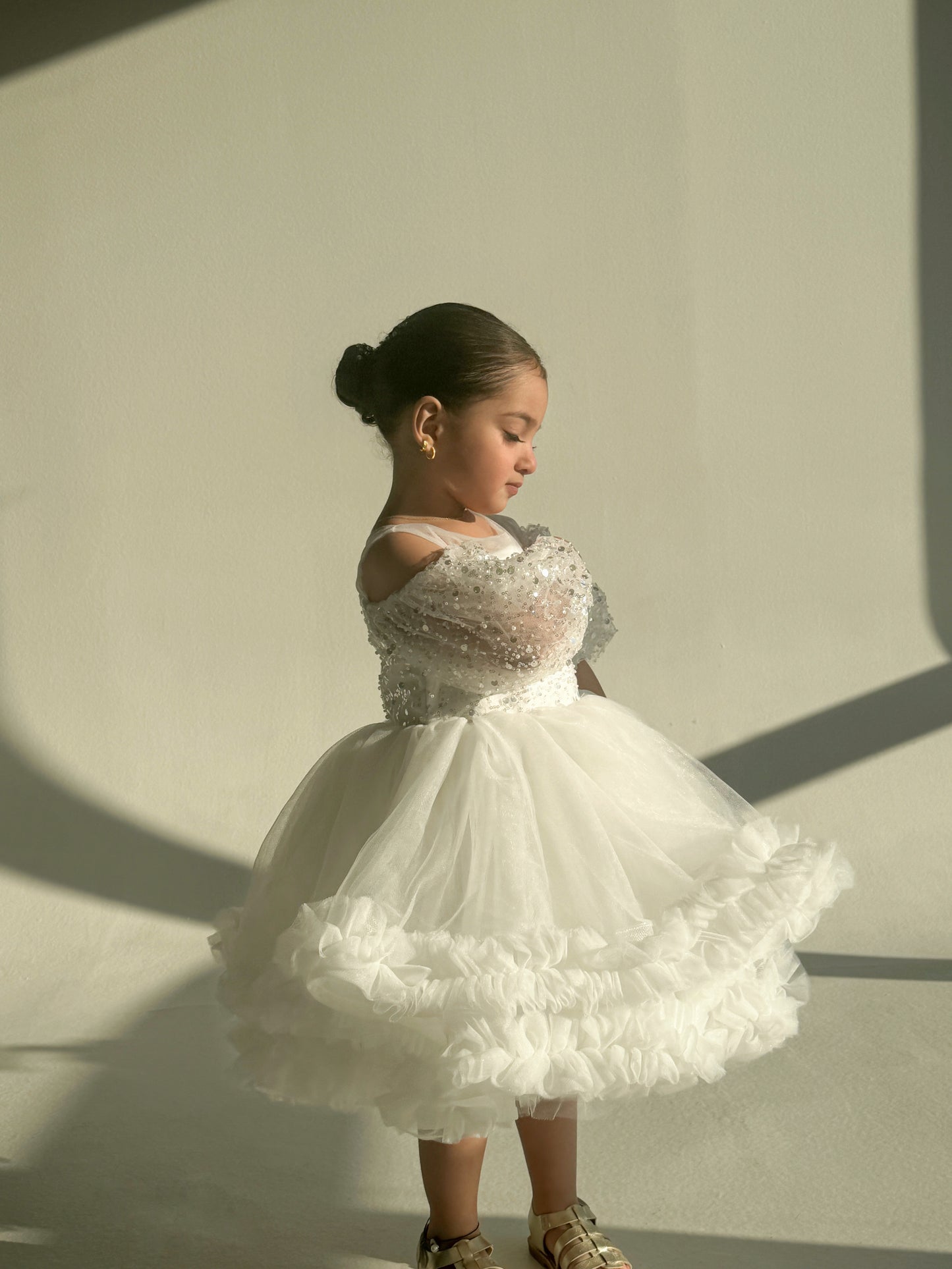 White Sparkle Dress