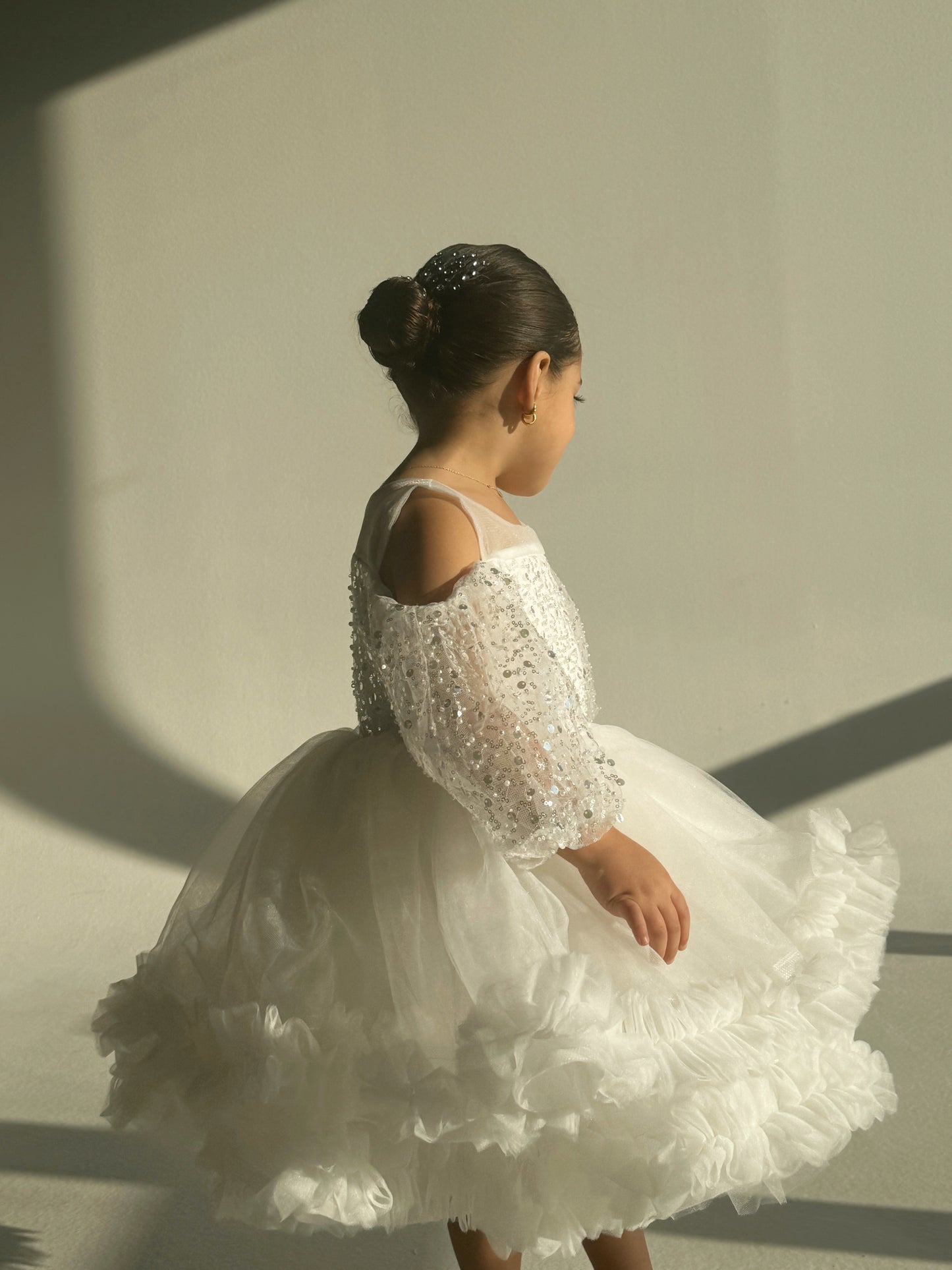 White Sparkle Dress