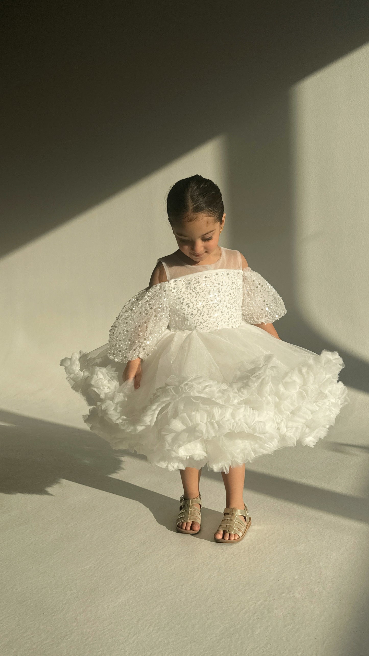 White Sparkle Dress