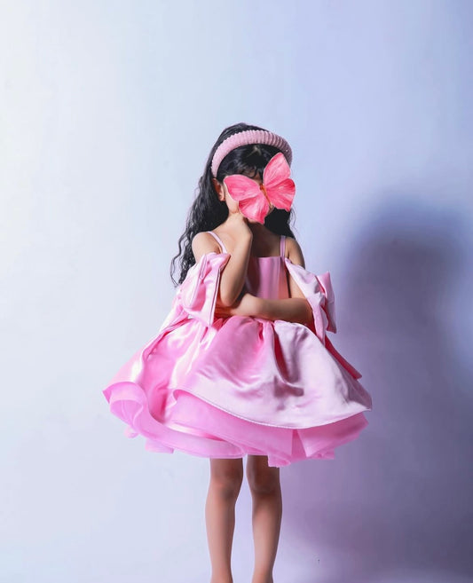 Bow Pink Dress