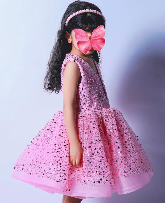 Pink Sparkle Dress